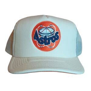 Houston Astros Mitchell & Ness Trucker Snapback hat